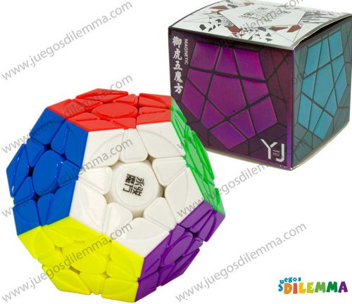 Cubo Mágico Megaminx YJ Yuhu M Stickerless - Magnético - : os