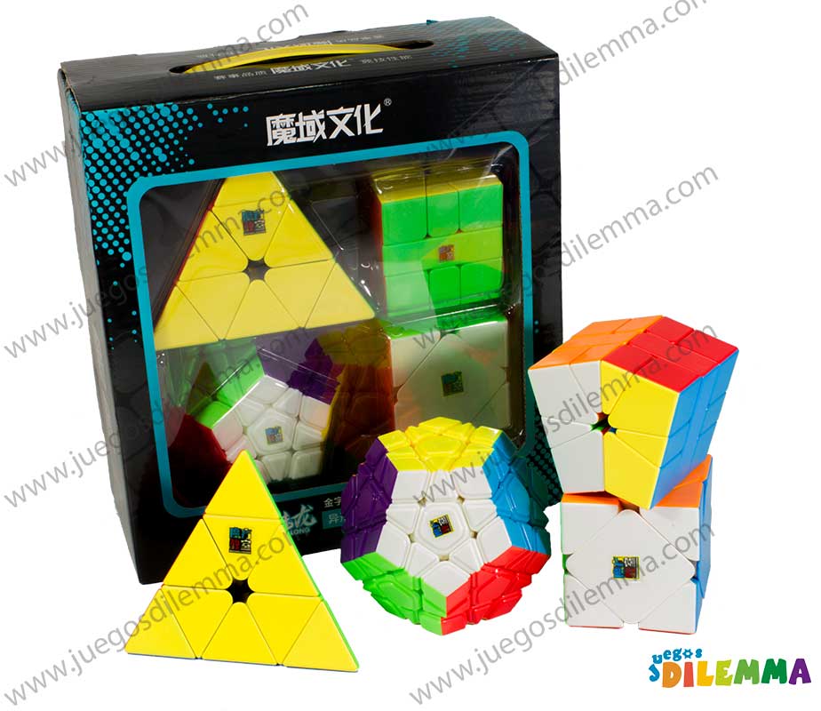 Set Cubos Rubik Moyu Profesional